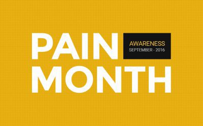 September Is Pain Awareness Month