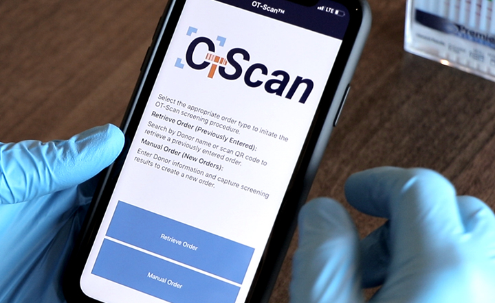 OT-Scan Mobile App - Premier Biotech